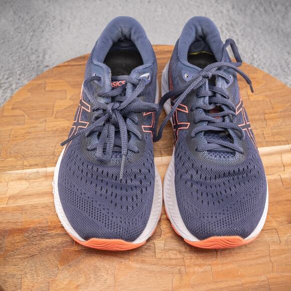 Asics Womens Gel Excite 8 1012A916 Blue Running Shoes Sneakers Size 6 - Picture 2 of 9